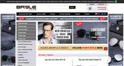 Desktop Screenshot of bryle-online.cz
