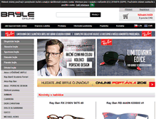 Tablet Screenshot of bryle-online.cz